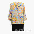 Dames Zomerprint 2020 Fashion Banded Blouses